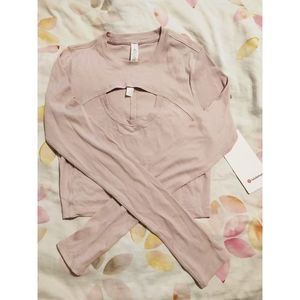 Lululemon Pink LA Better Best Long Sleeve